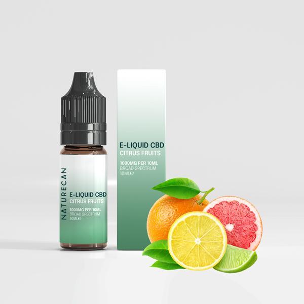 CBD Vape Juice – Вкус цитрусовых фруктов 1000 мг